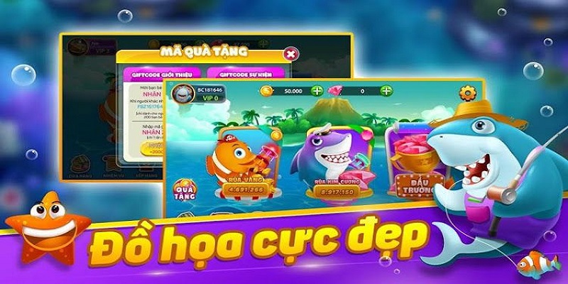 Đồ họa cực đẹp tại cổng game Nổ hũ 999 slot 