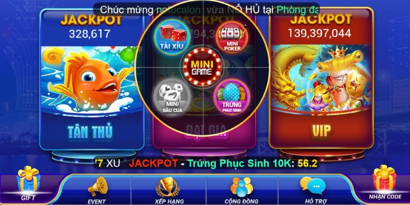 Sanhu777 cổng game bắn cá nổ hũ uy tín tại Việt Nam